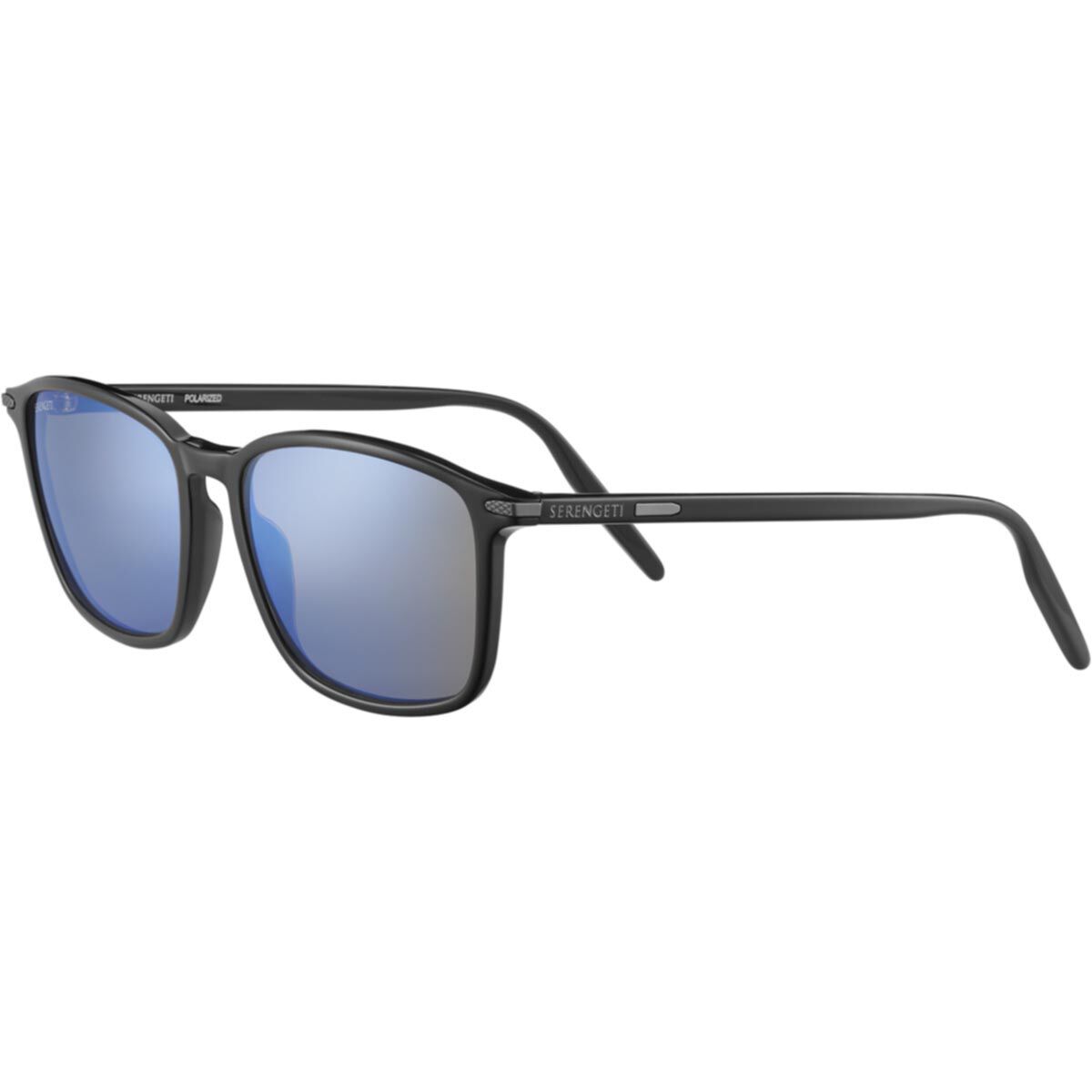 LENWOOD, Shiny Black-Mineral Polarized 555nm Blue Cat 2 to 3, hi-res image number null